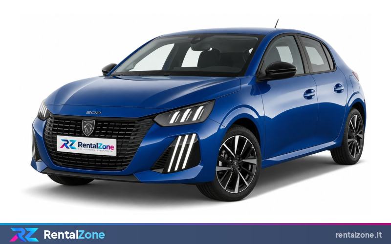 Peugeot 208 a noleggio a lungo termine
